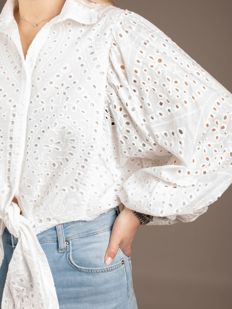 Broderie blouse Lizzy