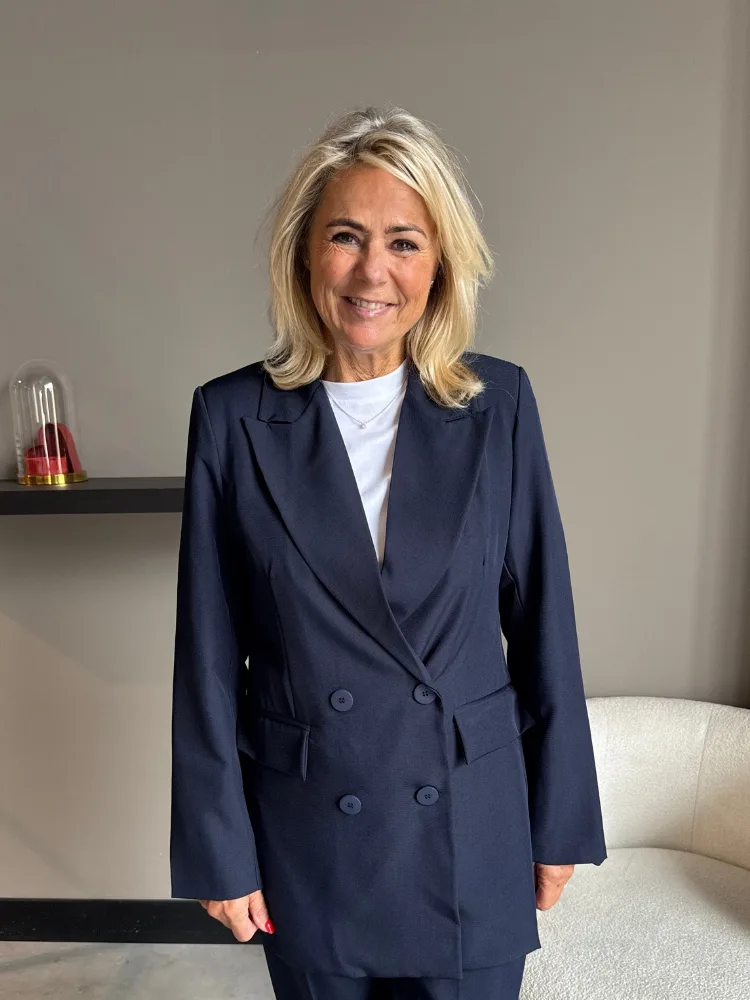 Frenkie Oversized blazer Marion navy