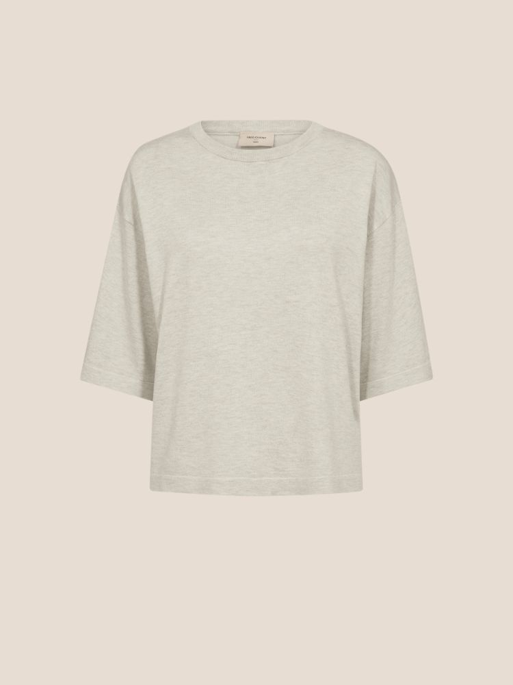 freequent Conny-pullover moonbeam melange
