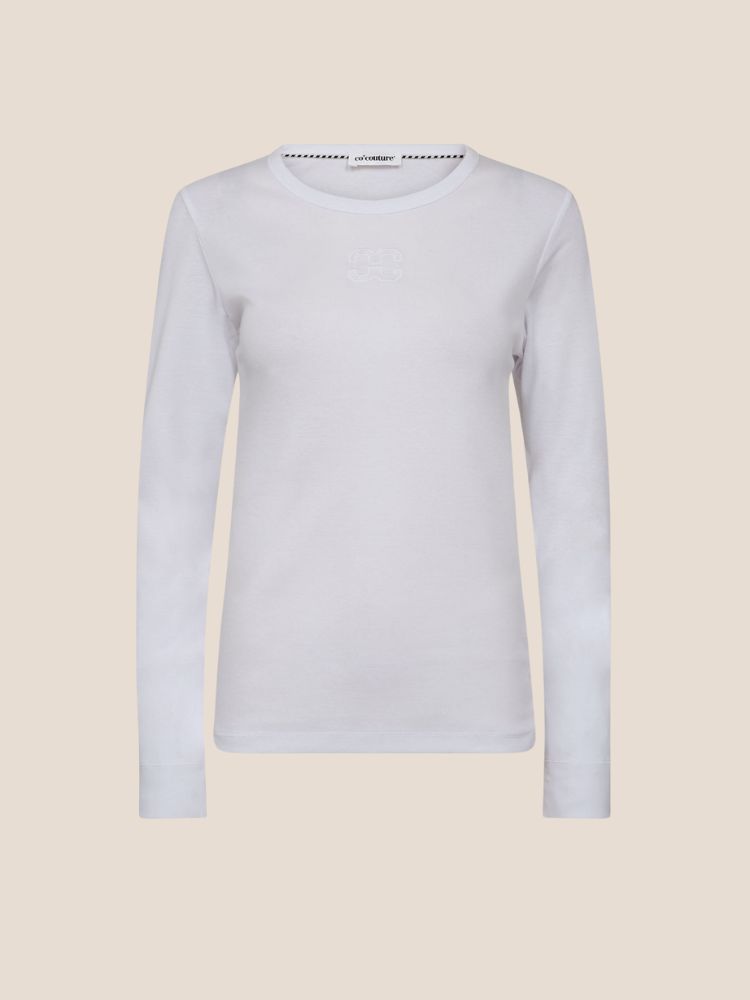 co' couture GrannyCC emroidery tee wit