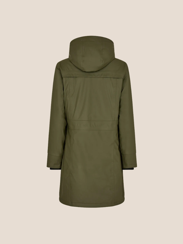 FreeQuent FQRAIN-JACKET Olive night groen