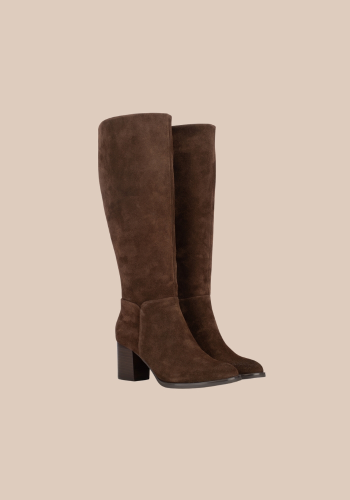 Poelman laars Fleur chocolate