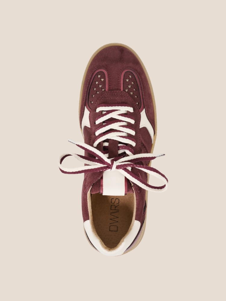 DWRS sneaker mirabel bordeaux