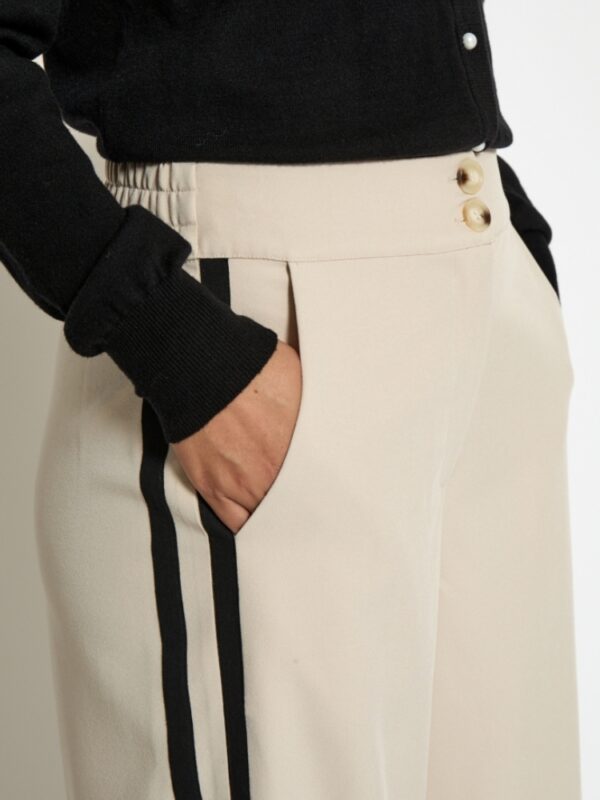 MSJudine high waist pant zand - Afbeelding 4