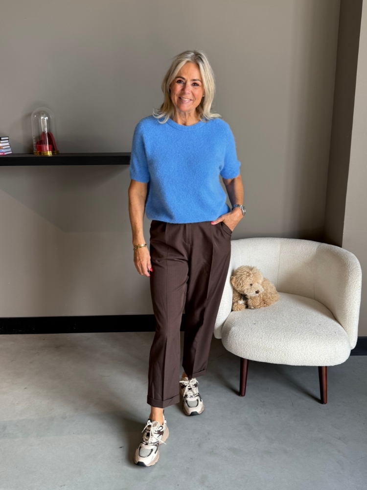 Frenkie Soft sweater Balou blauw