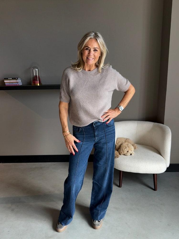 Frenkie Soft sweater Balou taupe
