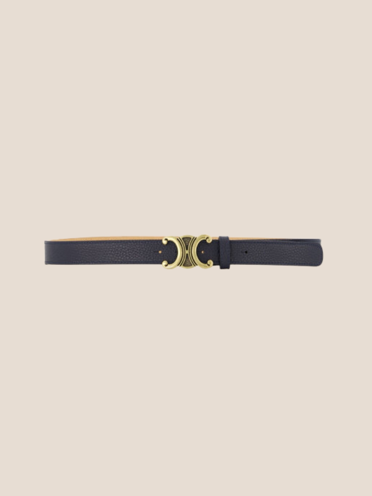 Eline riem medium navy