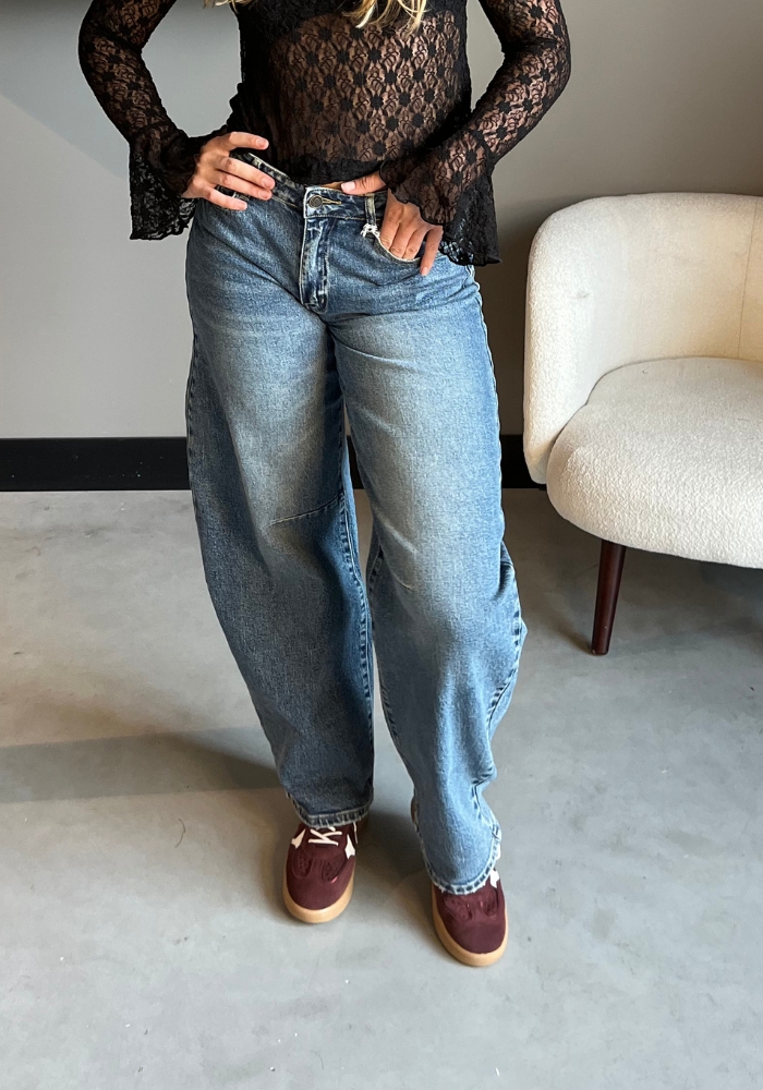 Barrel jeans Monica denim