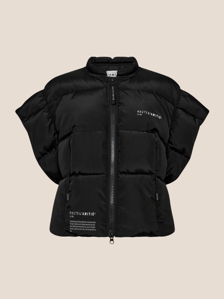 Haute L’Amitié Mount puffer vest zwart