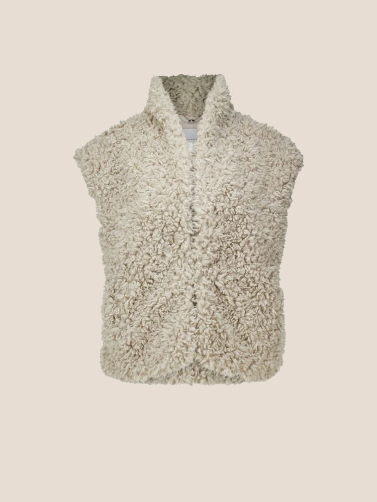 rino & pelle Teddy waistcoat Freya