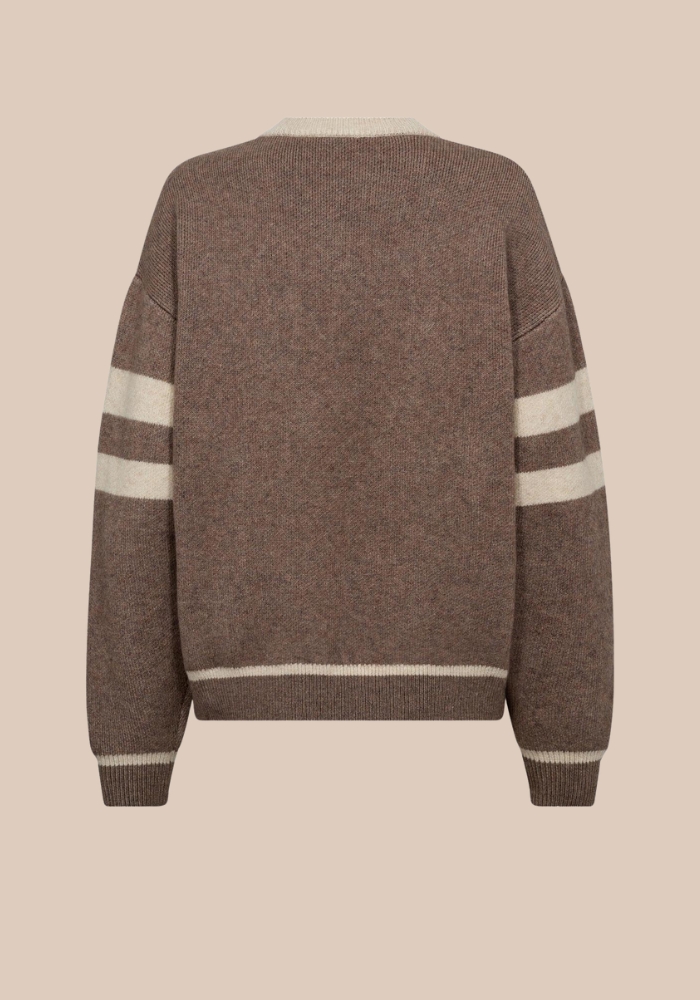 co'couture RowCC coco logo knit bruin