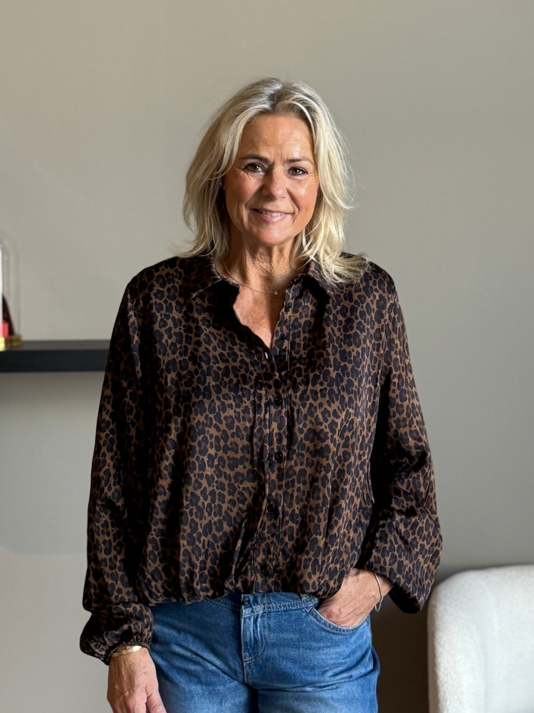 Blouse Kelsey bruin