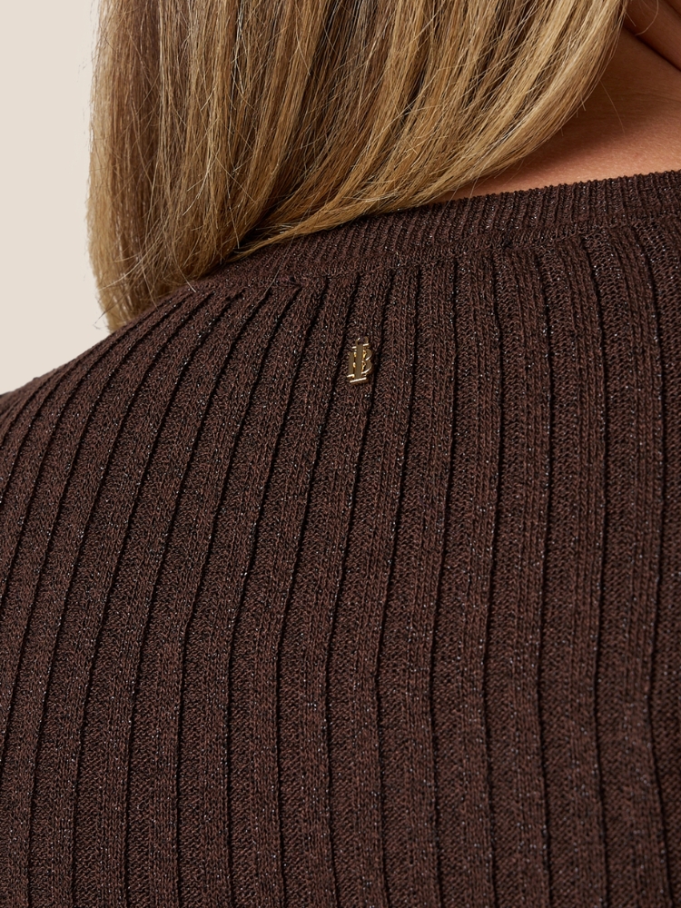 Ibana Totie knit Coffee Bean - Afbeelding 3