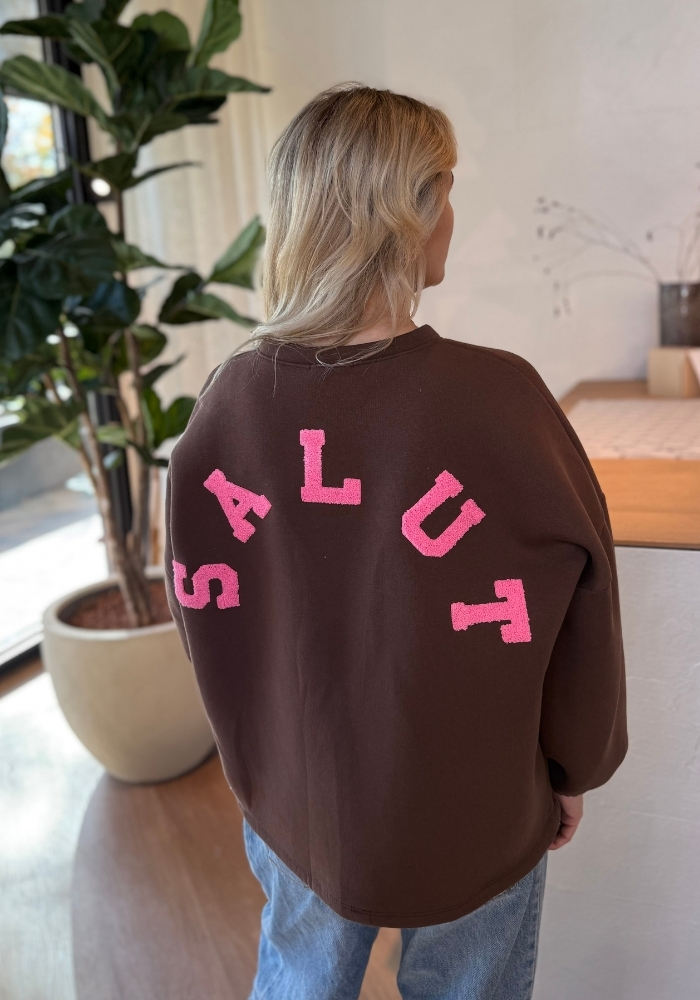Salut sweater Bruin