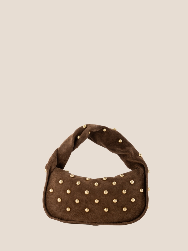 Lottie bag suede taupe