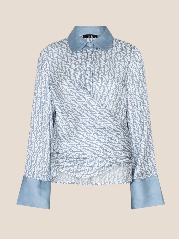 ibana Tatum oblique Faded Blue