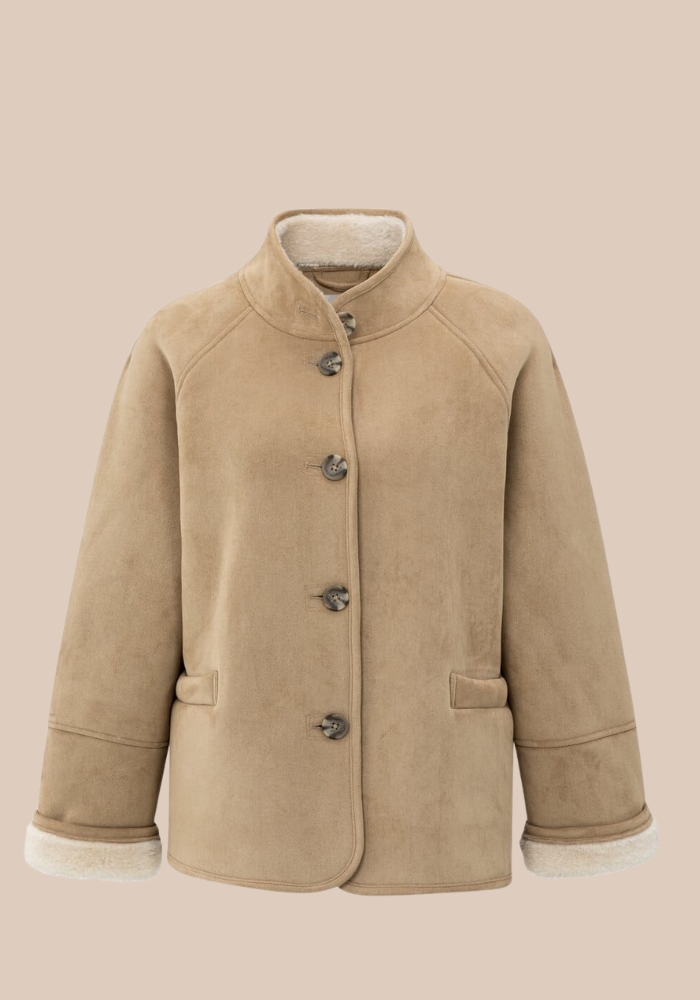 YAYA 02-001066-510 Oversized lamsvachtjas