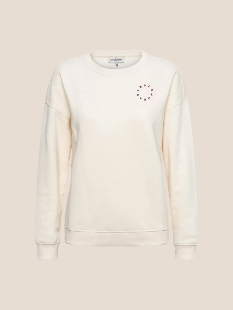 &Co Woman trui Silya beige