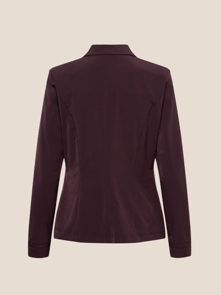 &Co Woman Presley blazer aubergine