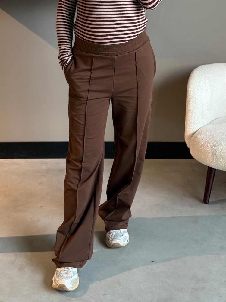 Jog pantalon Chester coffee