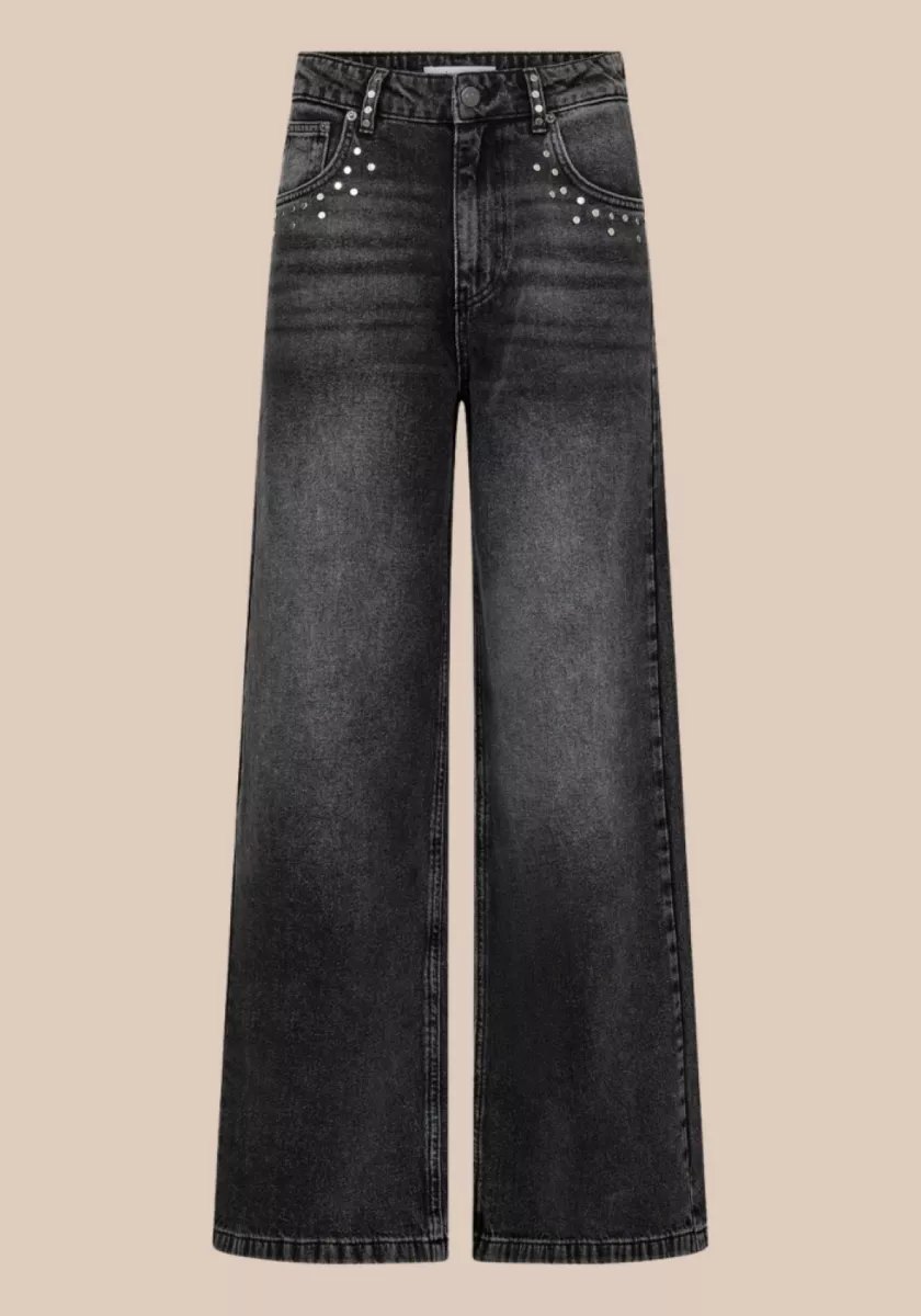 Co Couture Co’Couture VickyCC stud wide leg jeans
