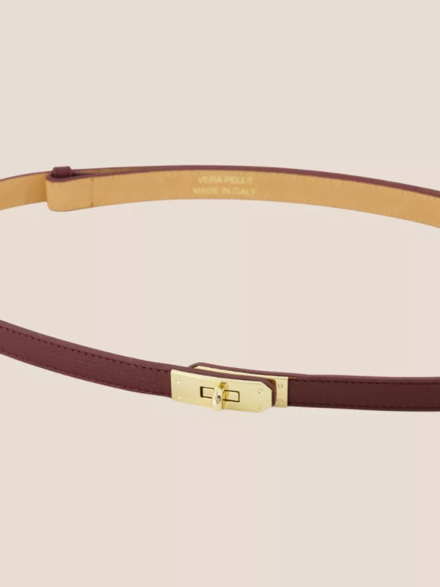 Frenkie Garcia riem bordeaux