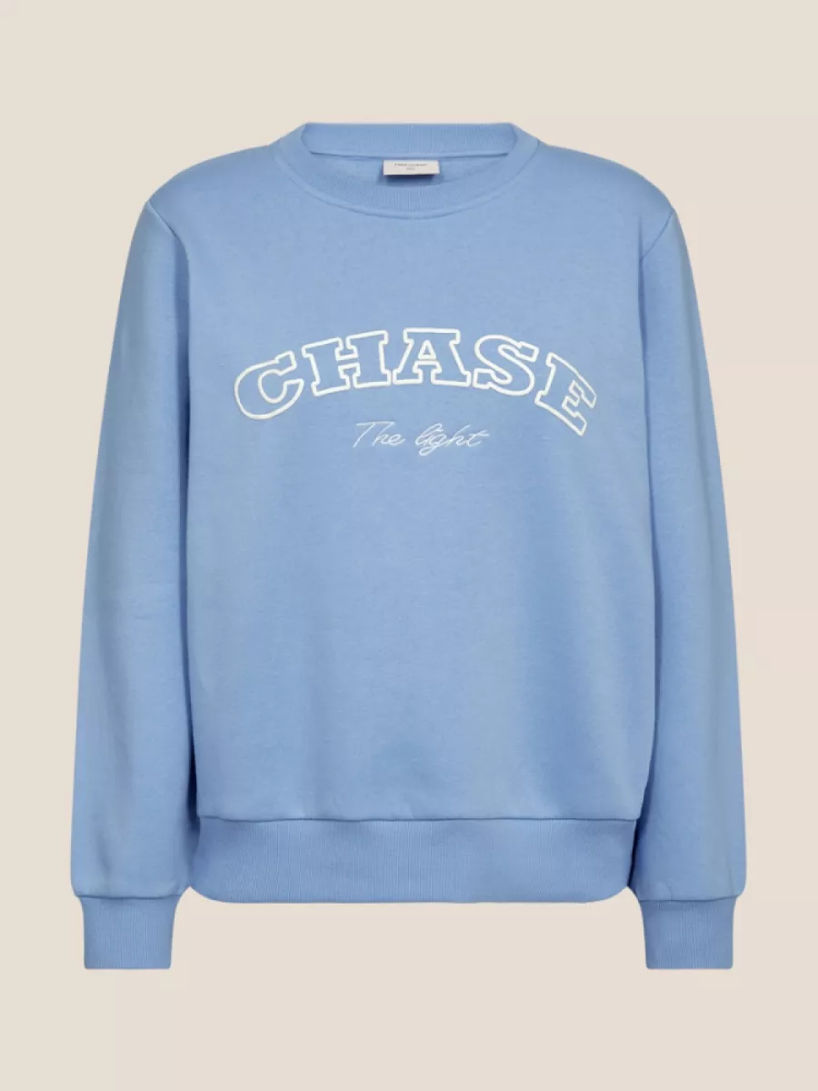 Free Quent Freequent Kamela-pullover Vista Blue