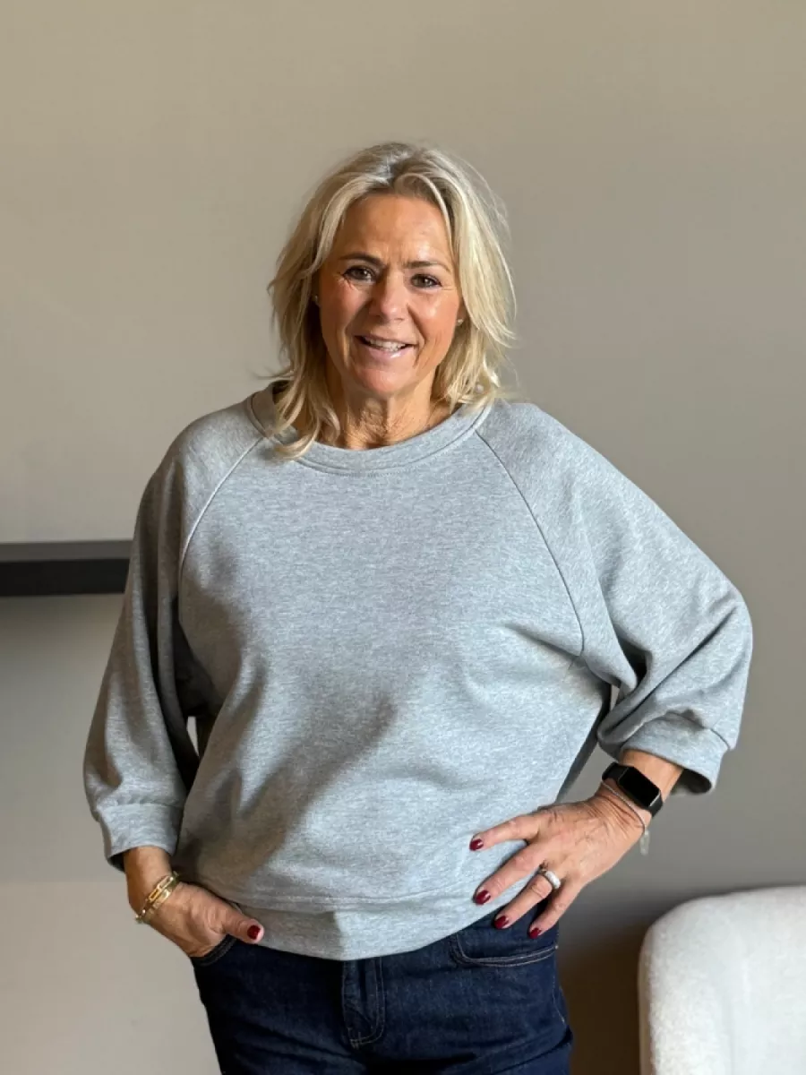 Frenkie Frenkie Coco sweater grijs