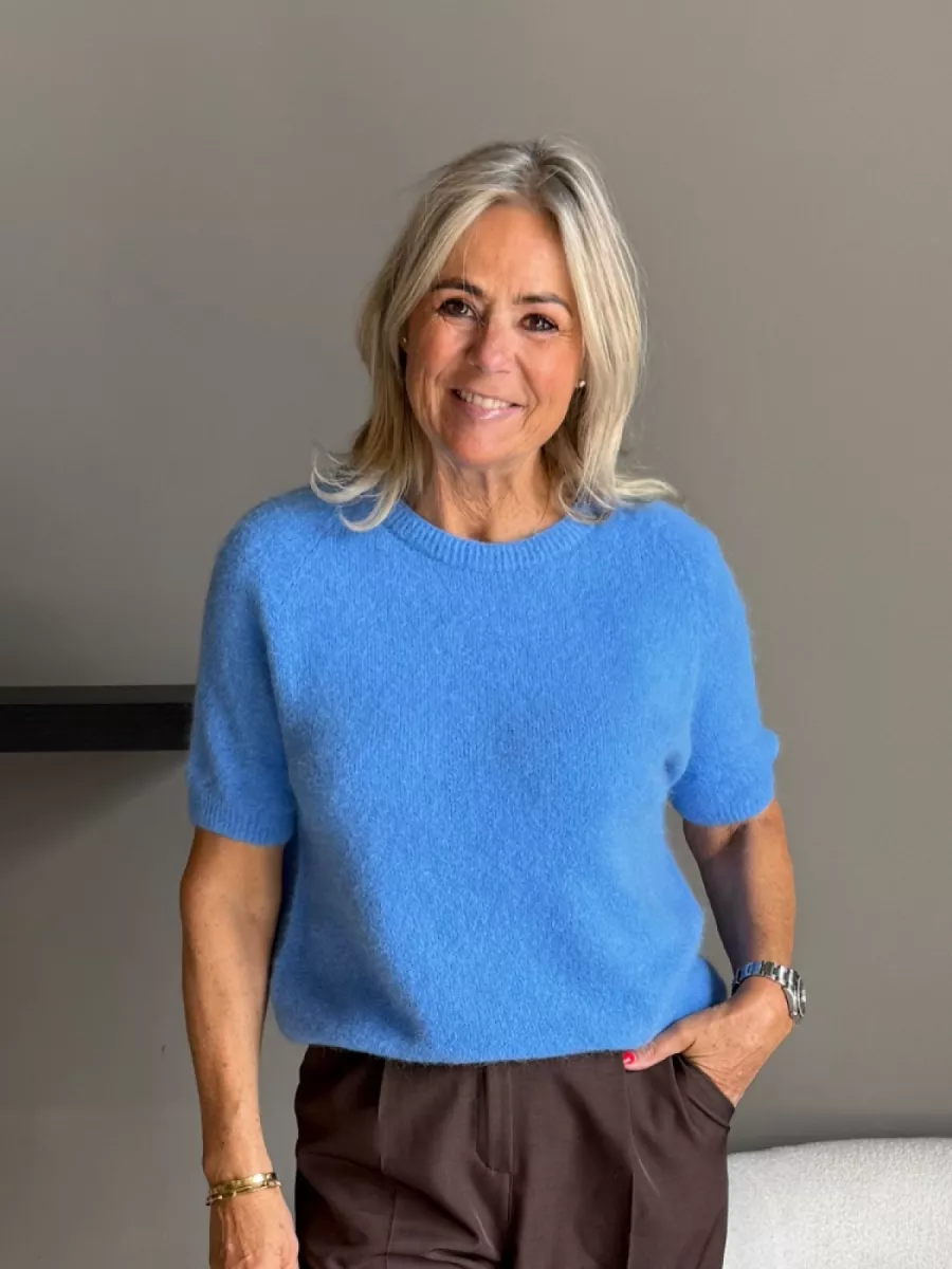 Frenkie Frenkie Soft sweater Balou blauw