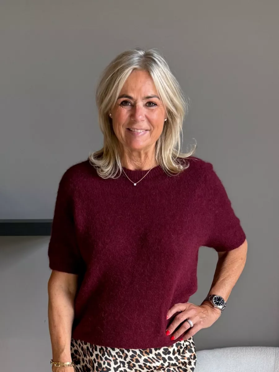 Frenkie Frenkie Soft sweater Balou bordeaux