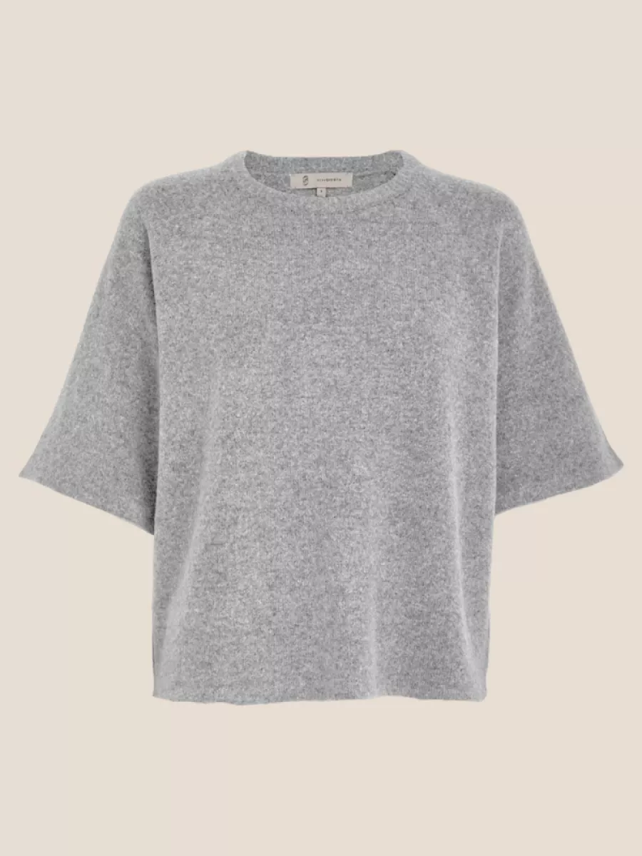 Peppercorn pckate grs knit blouse