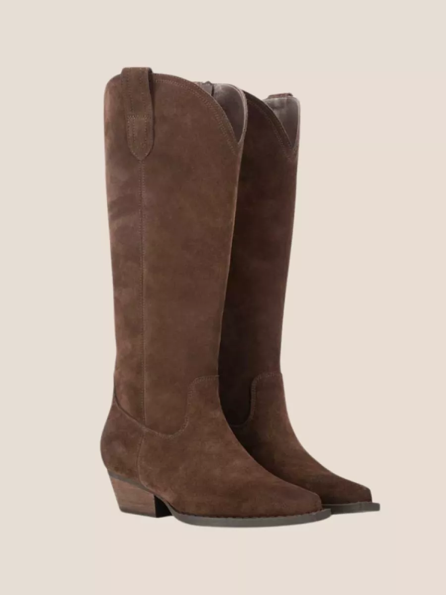 Poelman Poelman Dana cowboy laarzen Bruin