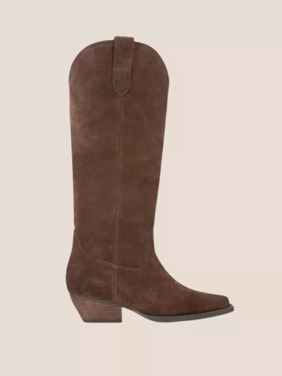 Poelman Poelman Dana cowboy laarzen Bruin