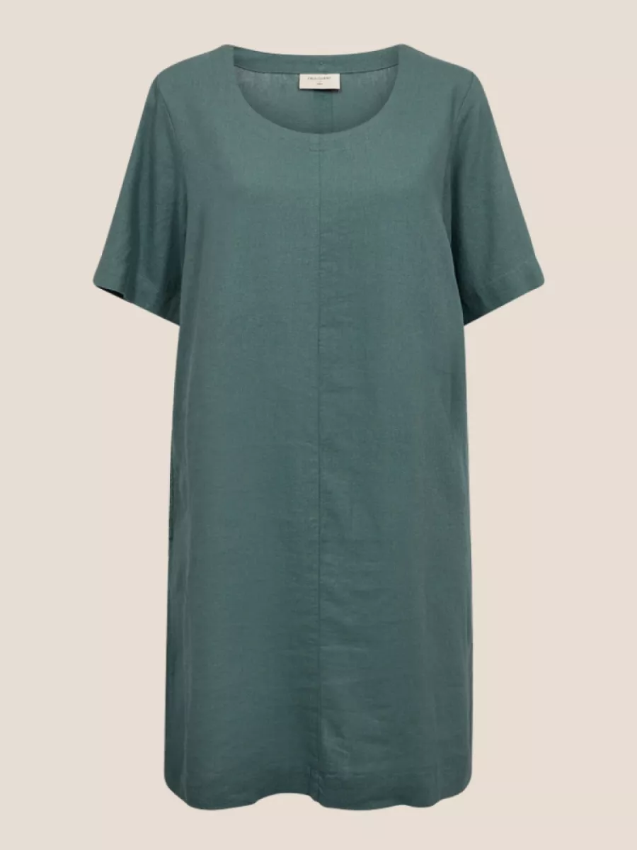 Free Quent Freequent LAVA-Dress Dark Forest