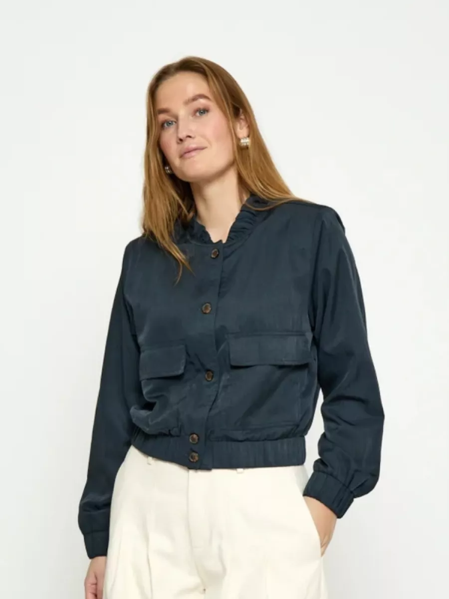 Peppercorn Peppercorn Grady bomber jacket Navy