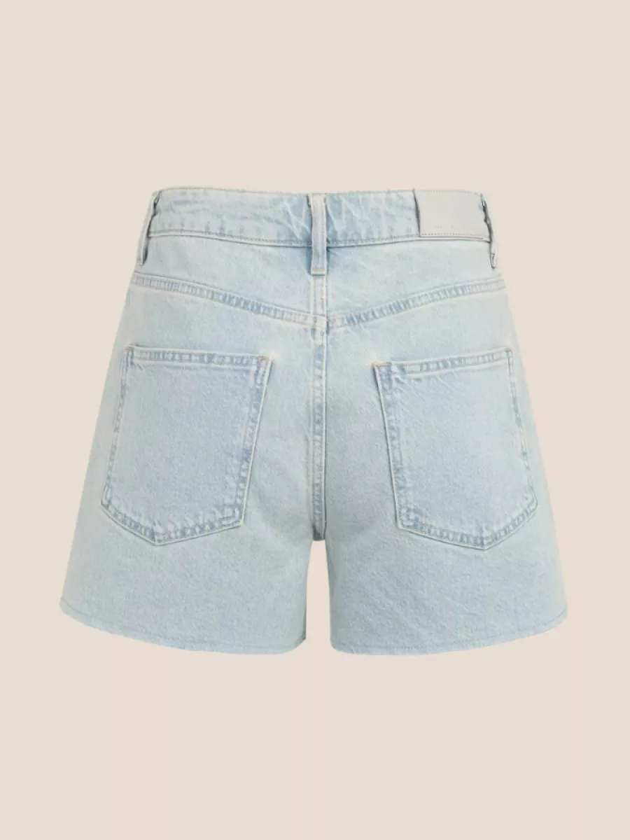 YaYa YAYA 01-321030-604 Short met zakdetails Light denim