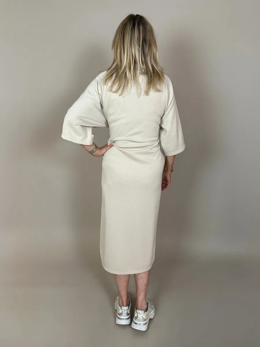 Frenkie Frenkie jurk Renee beige