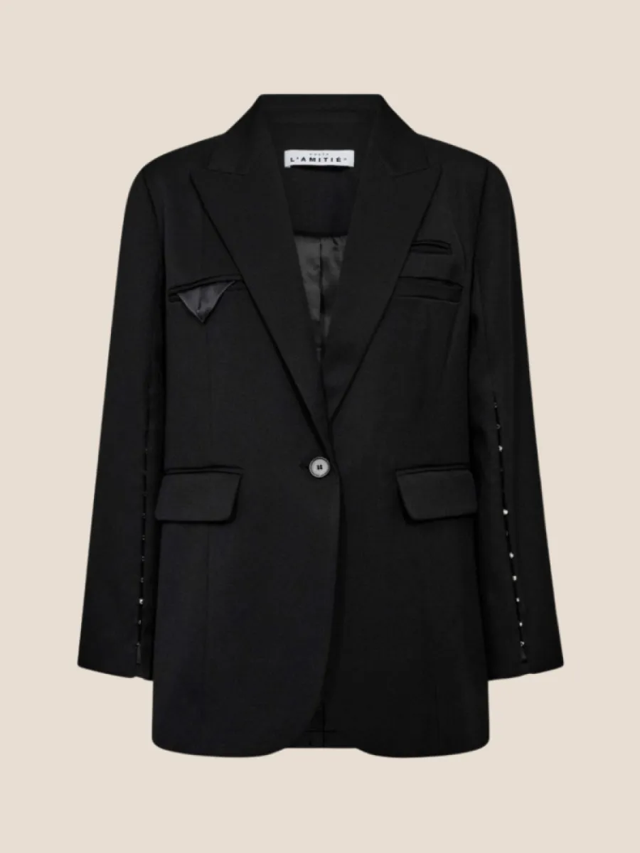Haute L'Amitié Haute L'Amitié Premiere hook blazer zwart
