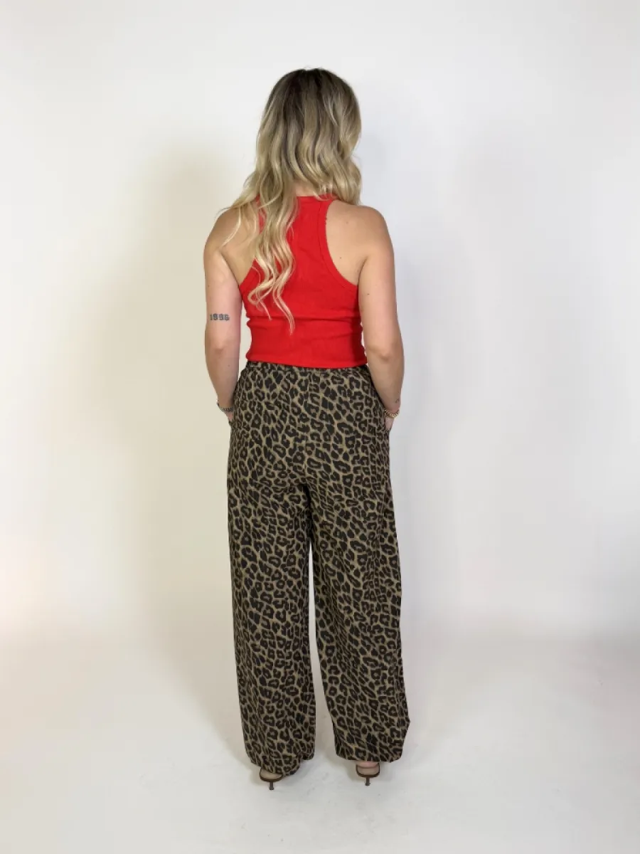 Ambika Leopard broek reggie