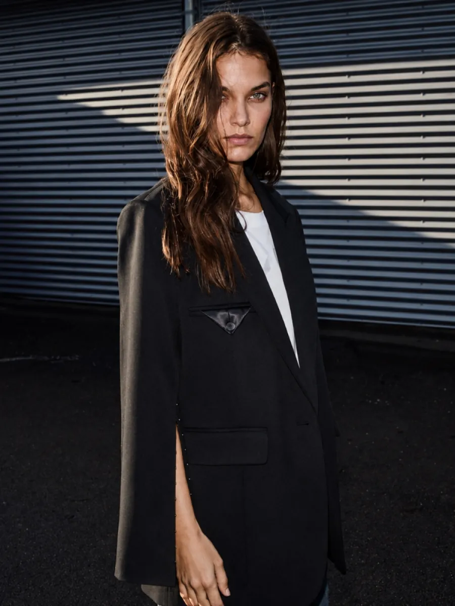 Haute L'Amitié Haute L'Amitié Premiere hook blazer zwart