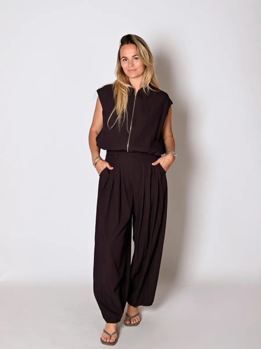 Ambika Ambika gilet Freya plum
