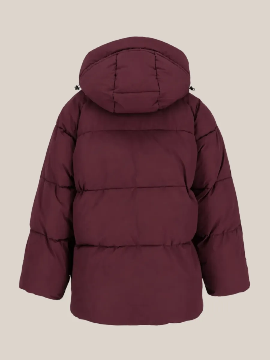 Covered Covered Ann jas bordeaux