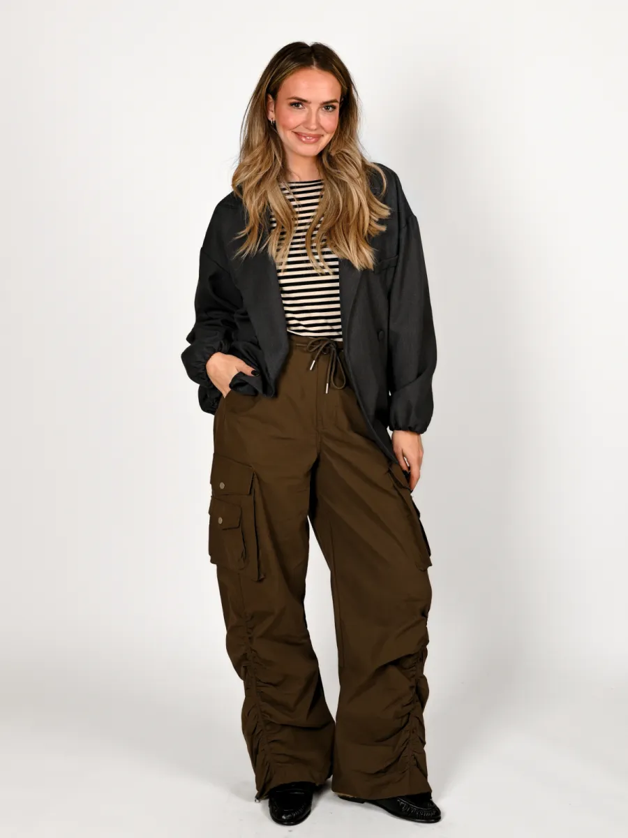 Ambika Ambika Cargo Broek Alix bruin