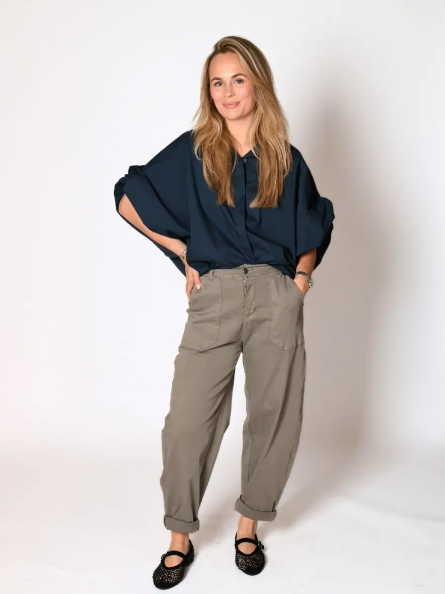 Frenkie Frenkie Uni Blouse Hettie navy