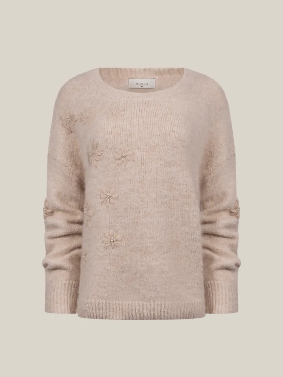 Nukus Nukkus Konstanza pullover Sand